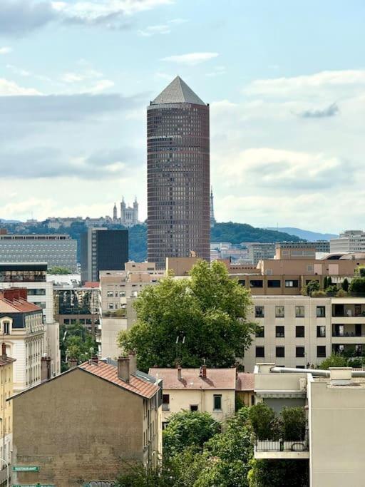 Grand Appartement 3 Chambres Balcon - Partdieu Lyon Exterior foto